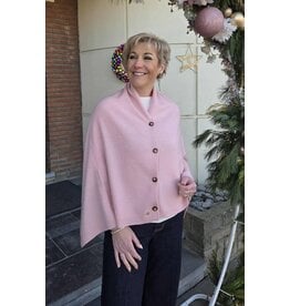 Les Cordes LCPONCHO4-ROZE