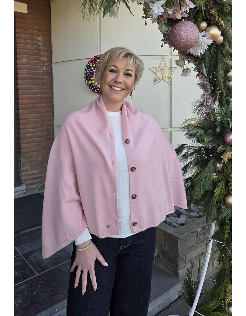 Les Cordes LCPONCHO4-ROZE