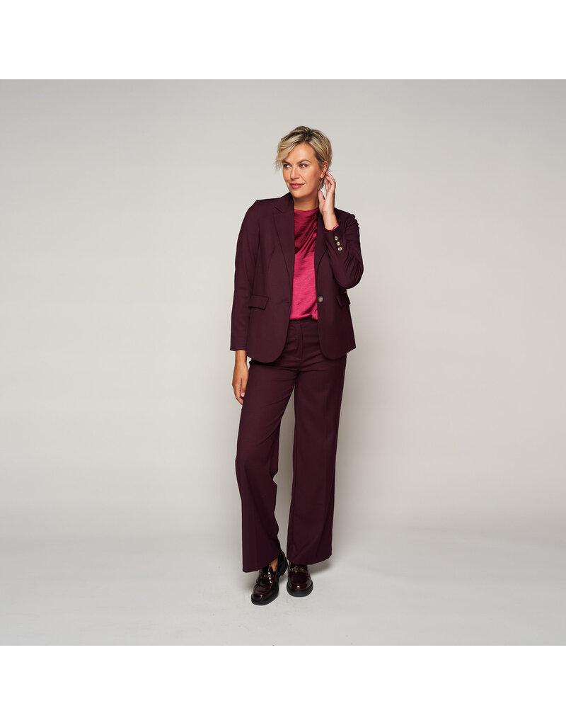 Green Ice TURKU-PANTS-AUBERGINE