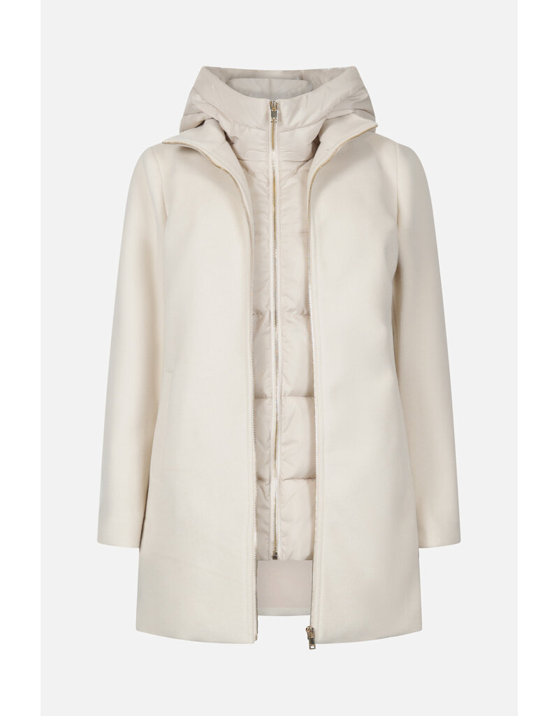 ARTIGLI ACCP002935-CAPPOTTO TRAPUNTATO-AVORIO