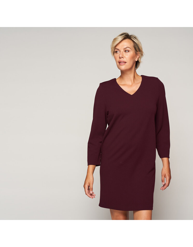 Green Ice TOGA-DRESS-AUBERGINE