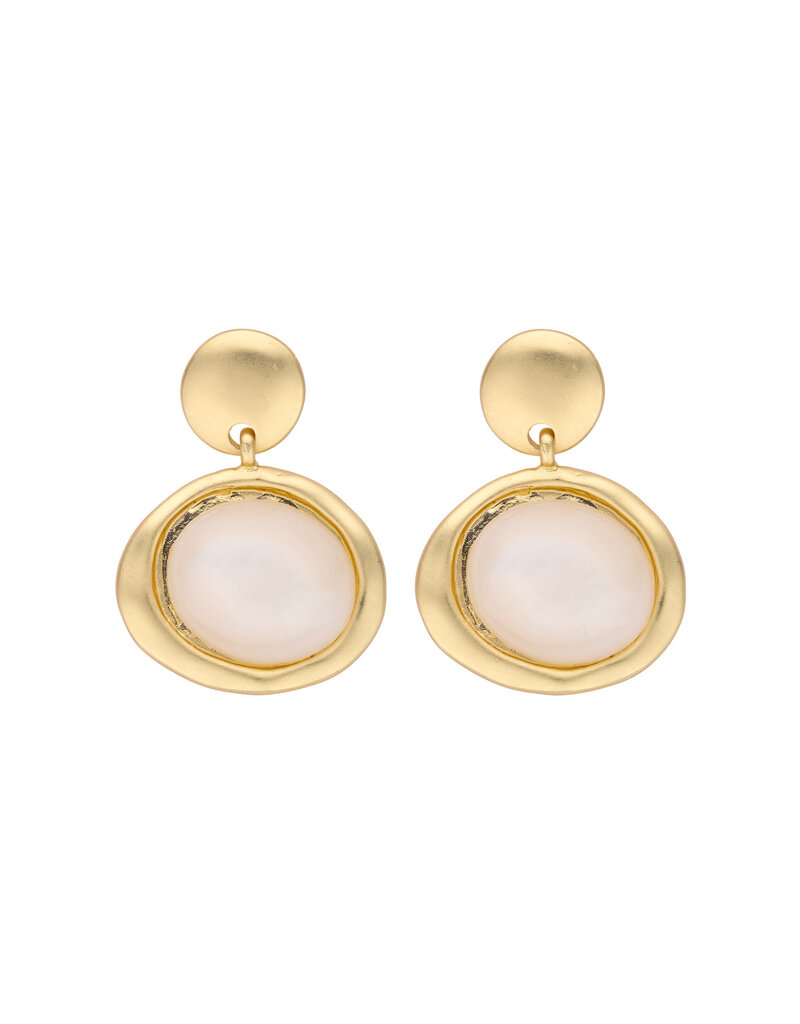 Les Cordes KOBE-OORBELLEN-ECRU