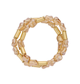 Les Cordes PAN89-ARMBAND-BEIGE