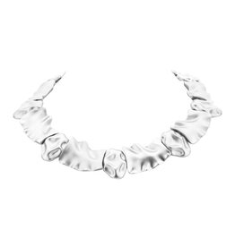 Les Cordes BRUSSEL-COLLIER-ZILVER MAT