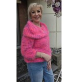 L&A PULL OFF SHOULDER-MULTI ROZE