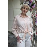 L&A HEMD KANT-PASTEL ROZE