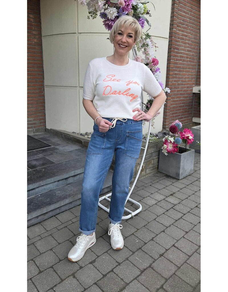 L&A JEANS-ELASTIEK/ZAKKEN