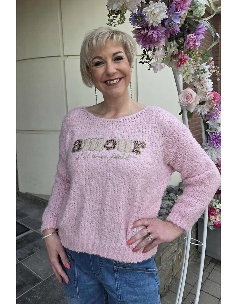 L&A PULL AMOUR-PASTEL ROZE