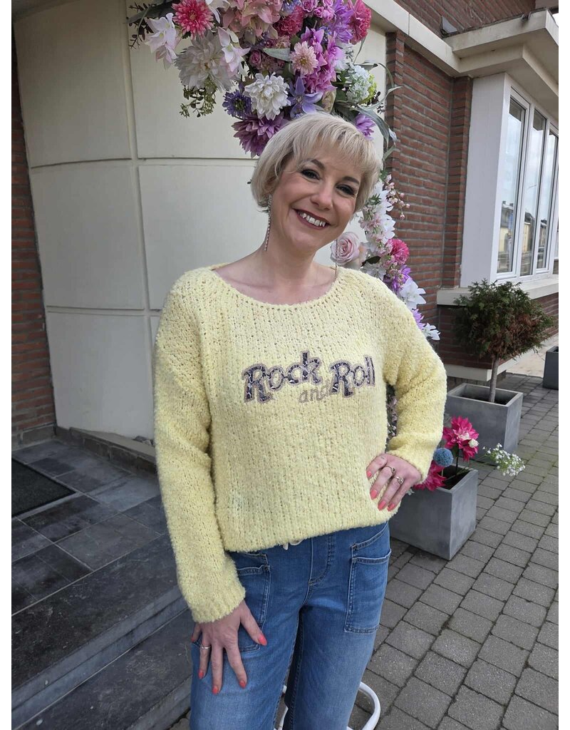L&A PULL ROCK&ROLL-PASTEL GEEL
