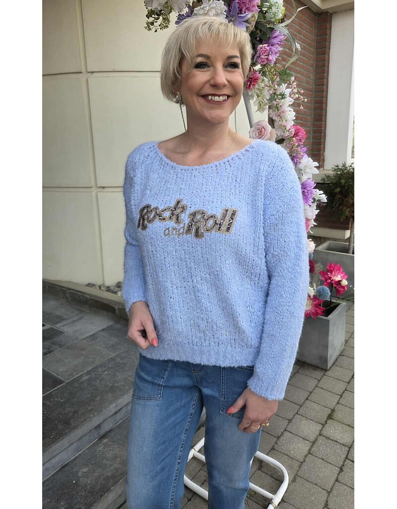 L&A PULL ROCK&ROLL-PASTEL BLAUW
