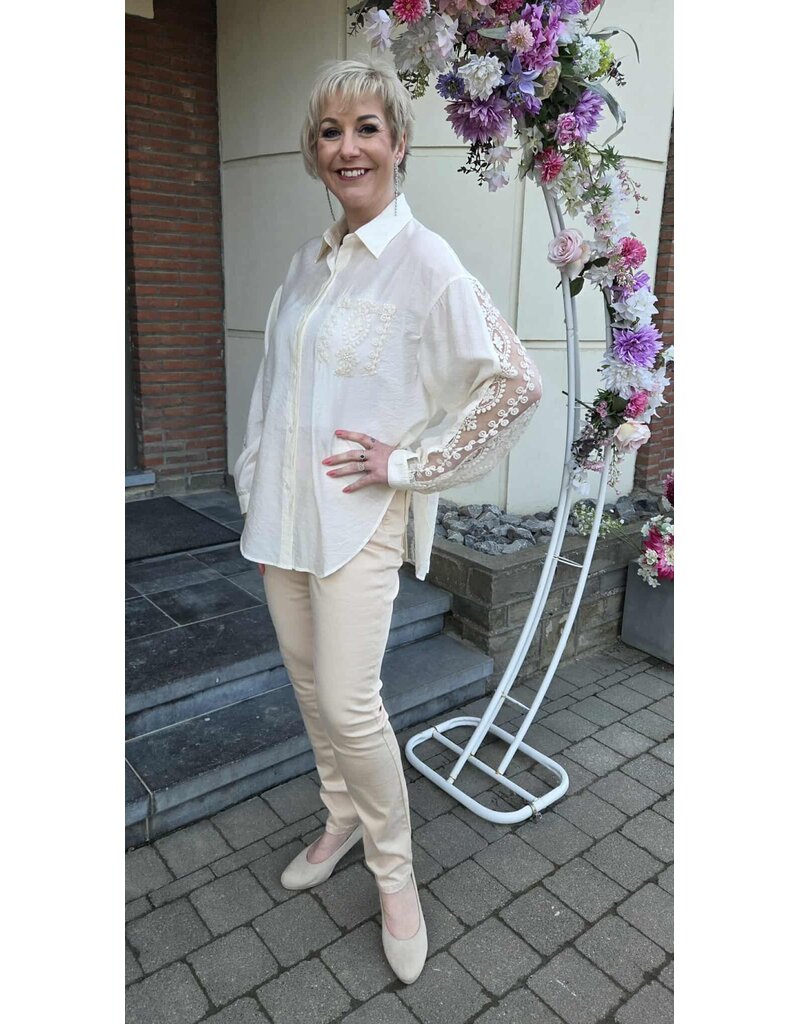 Julie Guerlande 67JG2PS000-PANTALON-BEIGE