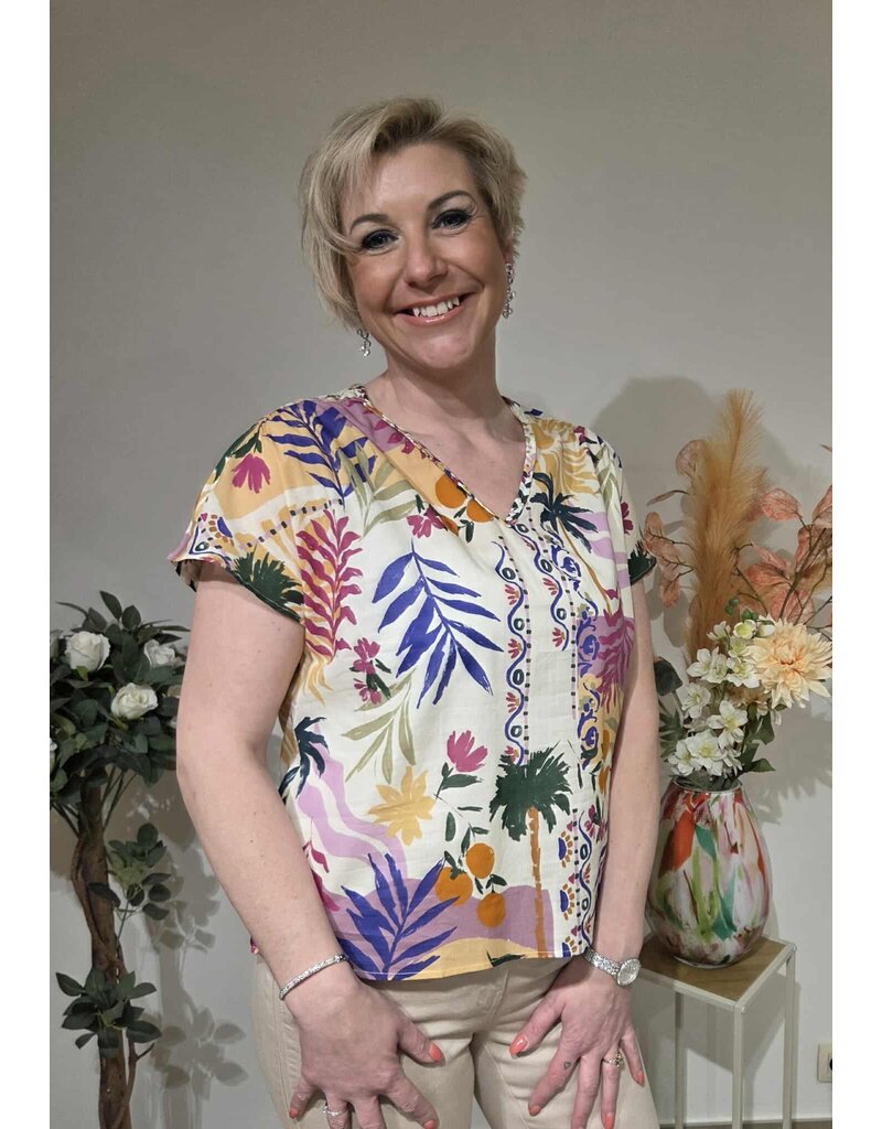 Julie Guerlande 67JG2CH500-CHEMISE-MULTI COLOR