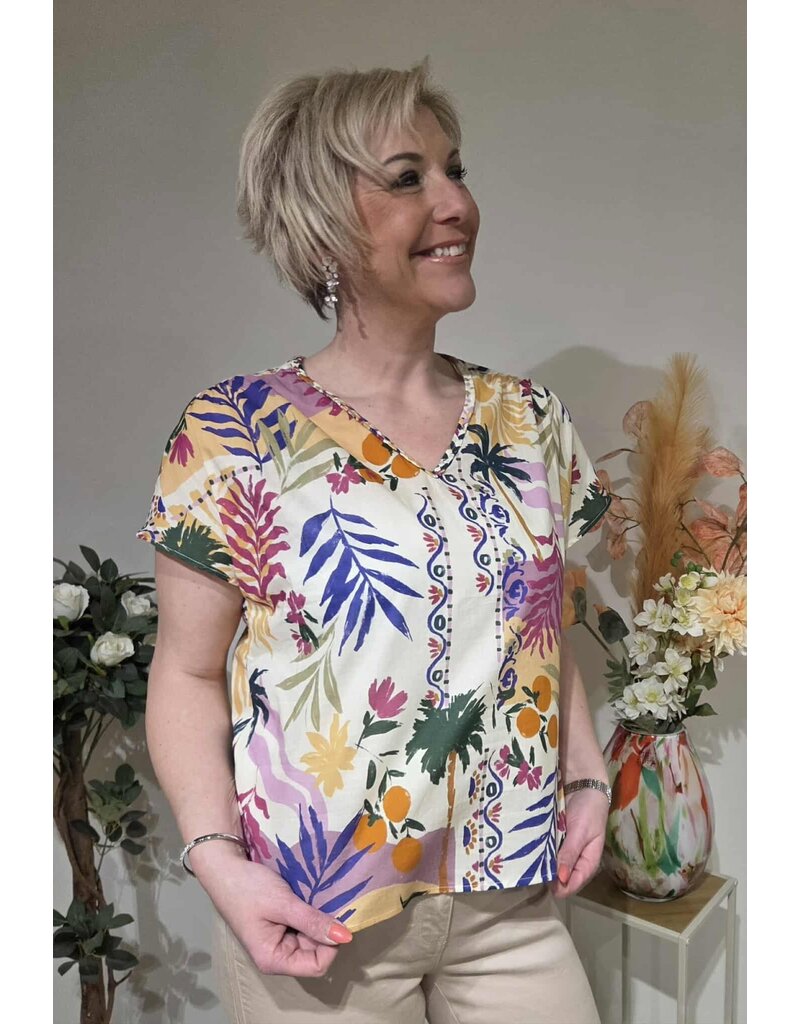 Julie Guerlande 67JG2CH500-CHEMISE-MULTI COLOR