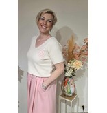 L&A PULL-LA-ECRU/ROZE