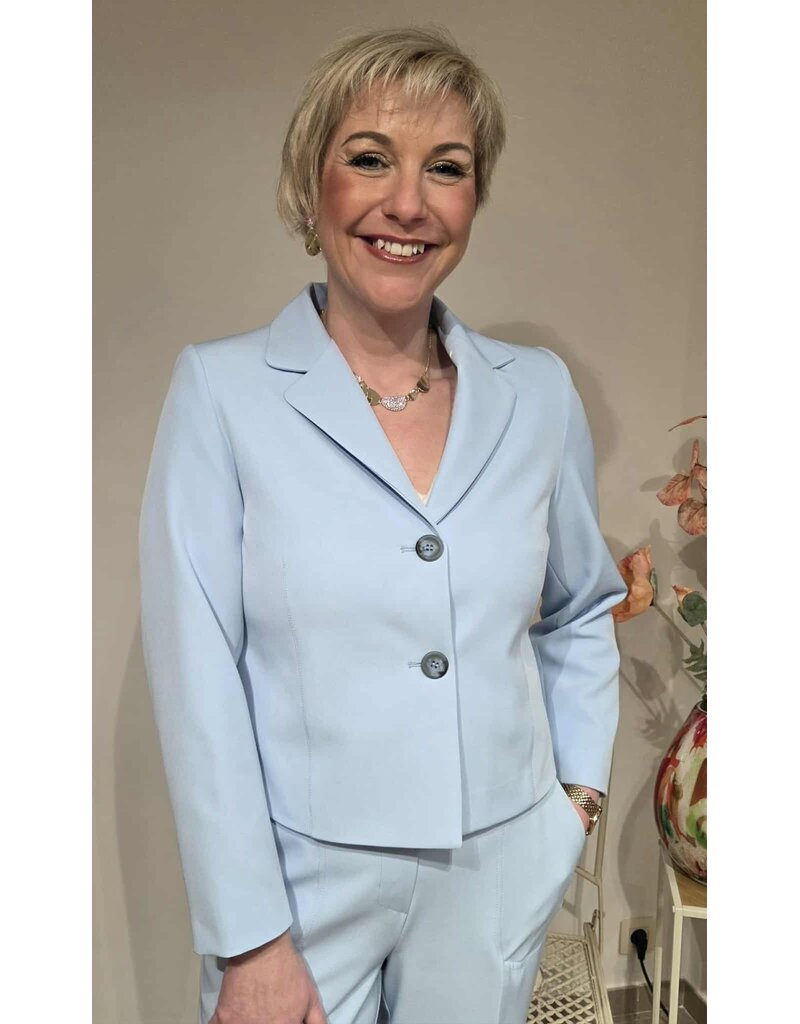 Green Ice IEPER-BLAZER-LICHT BLAUW