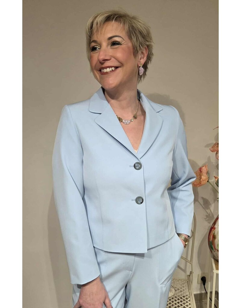 Green Ice IEPER-BLAZER-LICHT BLAUW