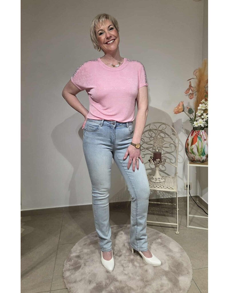 C'est Beau la Vie! 67CB2JE902-JEANS-BLEACHED