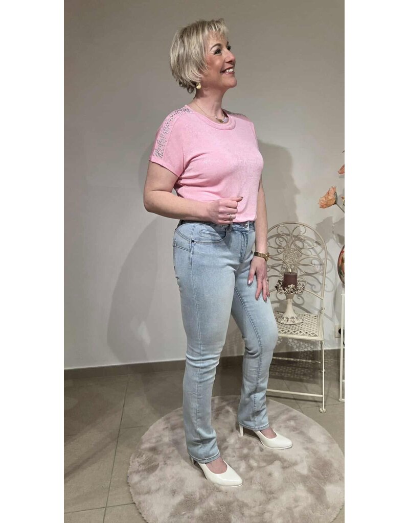 C'est Beau la Vie! 67CB2JE902-JEANS-BLEACHED