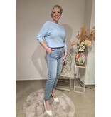 C'est Beau la Vie! 67CB2JE905-JEANS-BLEACHED KOORD