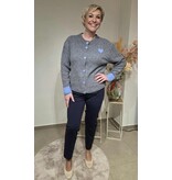 MARTA DU CHATEAU CALLA-PULL-BLAUW