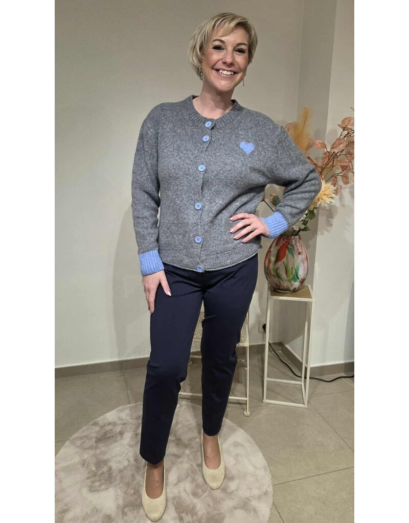 MARTA DU CHATEAU CALLA-PULL-BLAUW