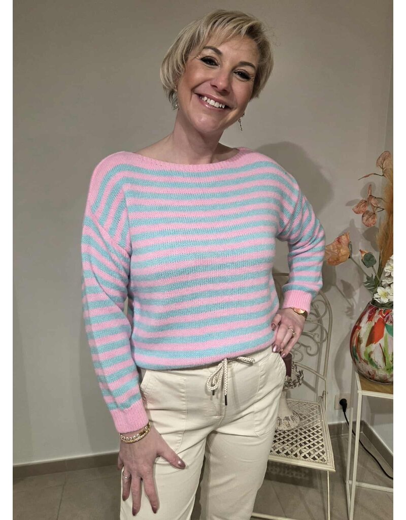 L&A PULL-STREEP-LICHTROZE/BLAUW