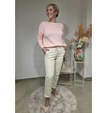 C'est Beau la Vie! 67CB2PS804-BROEK ELASTIEK-LICHTBEIGE