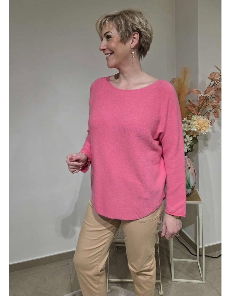 MARTA DU CHATEAU DAGMAR-PULL-FUCHSIA