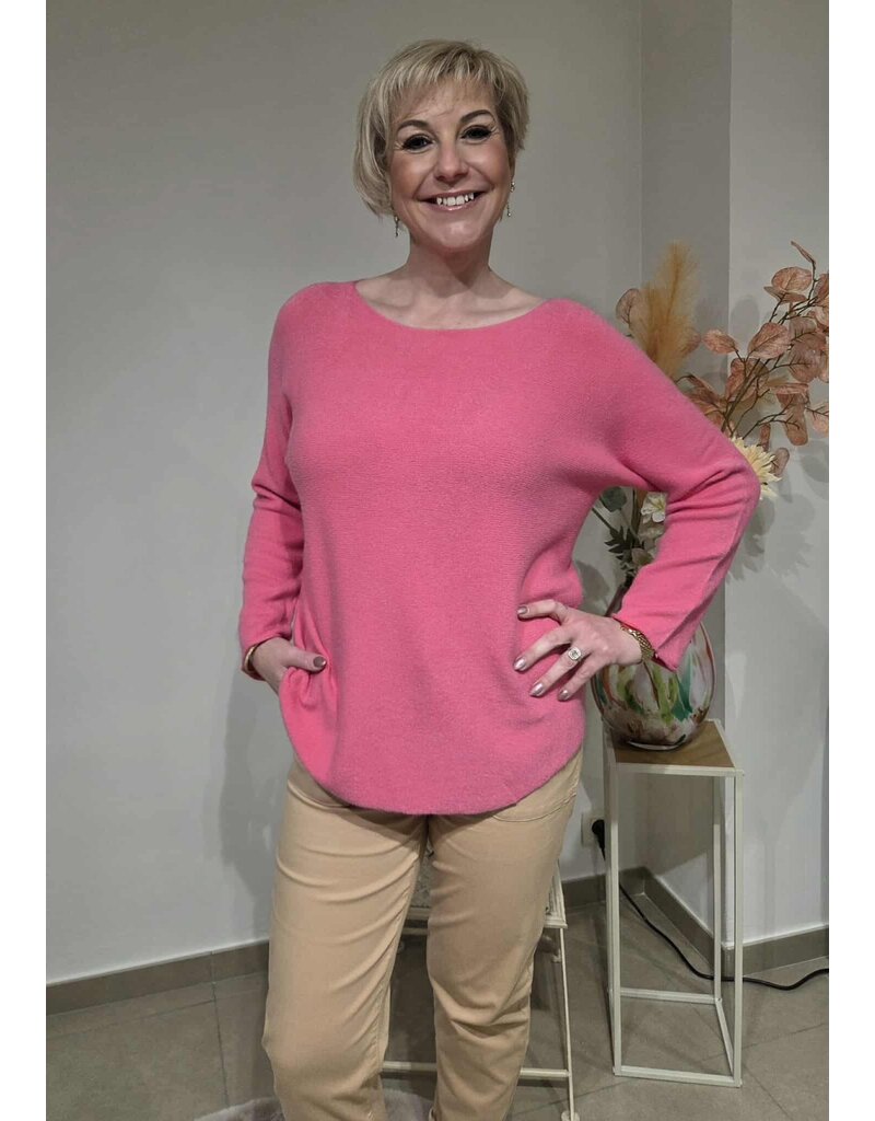 MARTA DU CHATEAU DAGMAR-PULL-FUCHSIA