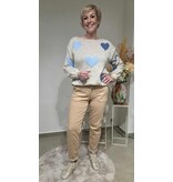 C'est Beau la Vie! 67CB2PS804-BROEK ELASTIEK-ZAND