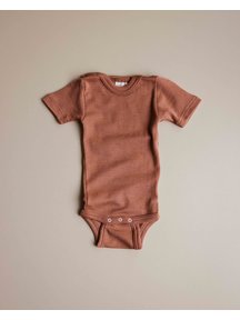 Unaduna Romper short sleeves - sienna clay