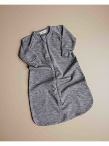 Unaduna Schlafsack aus Merinowolle - grau