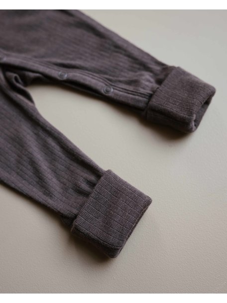 Unaduna  Jumpsuit of wool - deep taupe