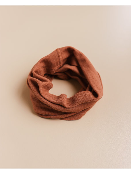 Unaduna Wool loop scarf - umbre