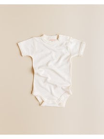 Unaduna Body short sleeves pointelle wool/silk - munkki