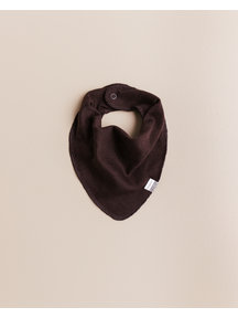 Unaduna Bib scarf tiny rib wool - kladdkaka Unaduna Bib scarf tiny rib wool - kladdkaka