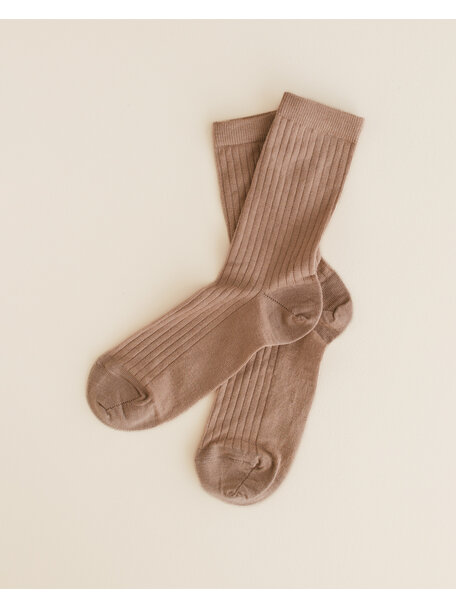 Unaduna Wool rib Unisex socks - semla