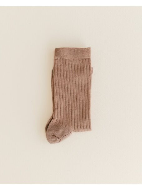 Unaduna Wool rib Unisex socks - semla