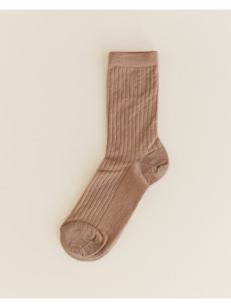 Unaduna Wool rib Unisex socks - semla