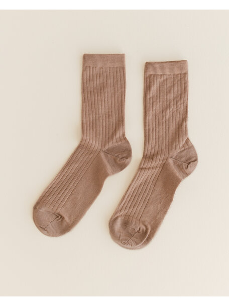 Unaduna Wool rib Unisex socks - semla