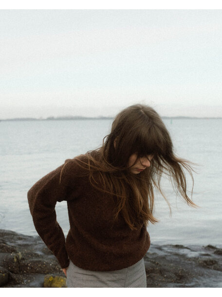 Unaduna Sweater brushed wool - kladdkaka