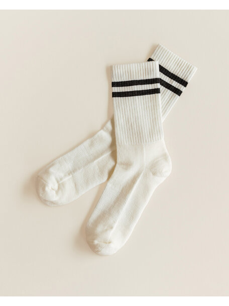 Unaduna Woolen women's and men's sports socks - ebony