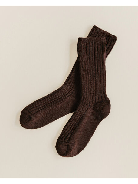 Unaduna Thick women's and men's socks made of wool - kladdkaka
