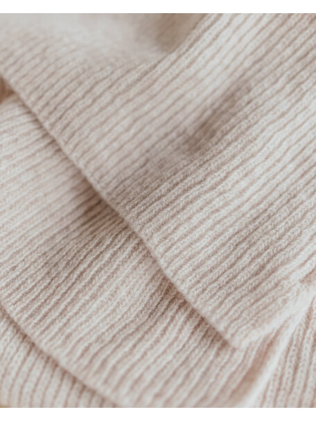 Unaduna Merino wool scarf - maca