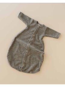Unaduna X Engel Newborn sleeping bag merino wool terry - walnut