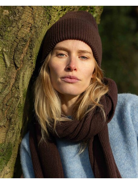 Unaduna Merino wool beanie - kladdkaka