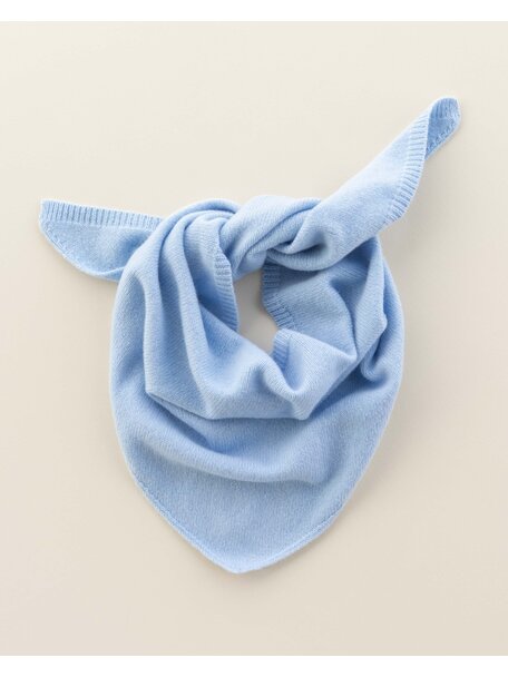 Unaduna Merino wool scarf Lilly - blue