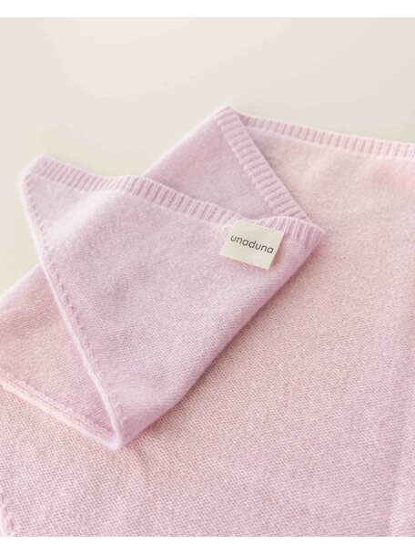Unaduna Merino wool scarf Lilly - rosa