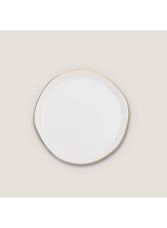 Urban Nature Culture Good Morning Plate, morning white