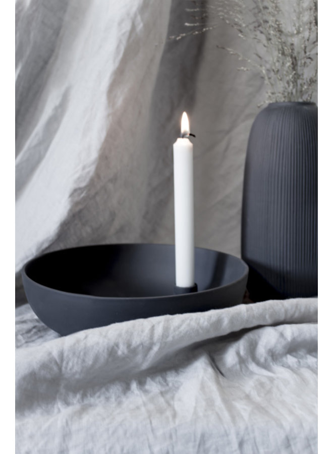 Lidatorp XL dark grey candlestick, Storefactory